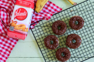 Donuts sin huevo de aprovechamiento